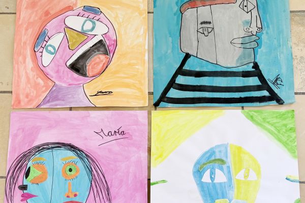 Gesichter nach Picasso