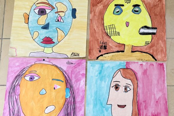 Gesichter nach Picasso