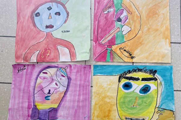 Gesichter nach Picasso